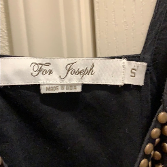 Black For Joseph dress with grommets and belt - Picture 5 of 8